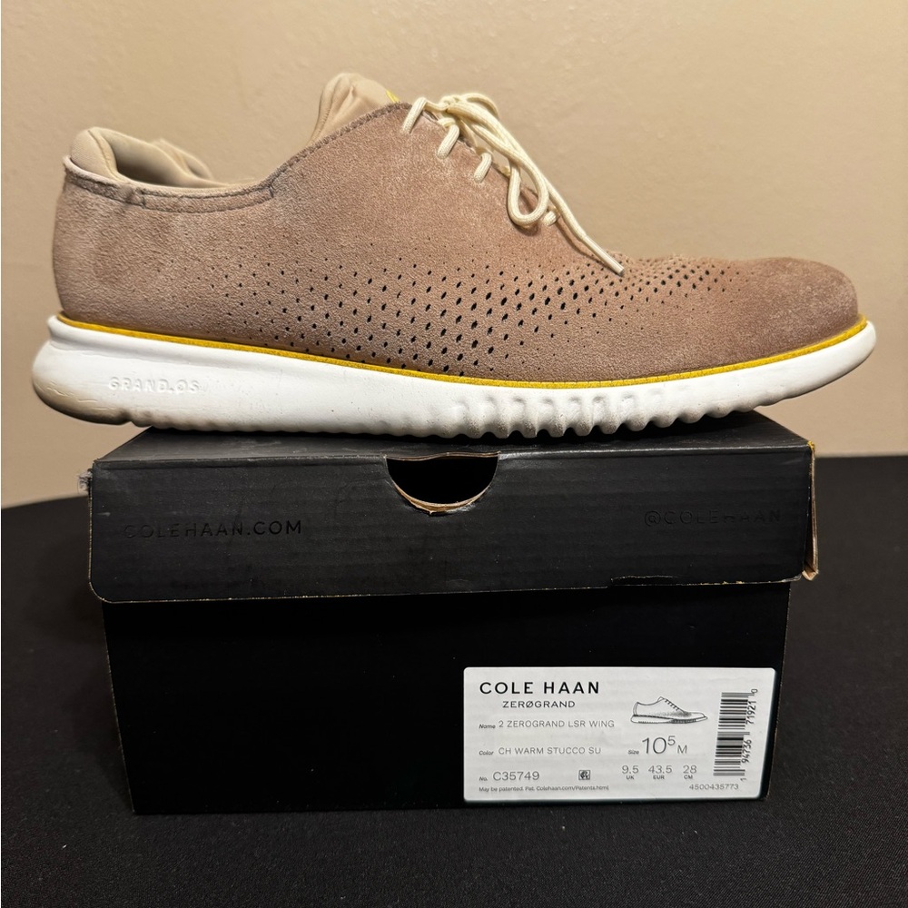 Cole Haan Mens 2.Zerogrand Laser Wingtip Oxford Oxford Size 11